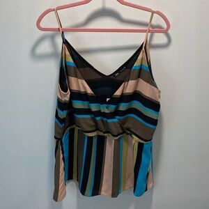 Zara Multicolor Striped Blouse